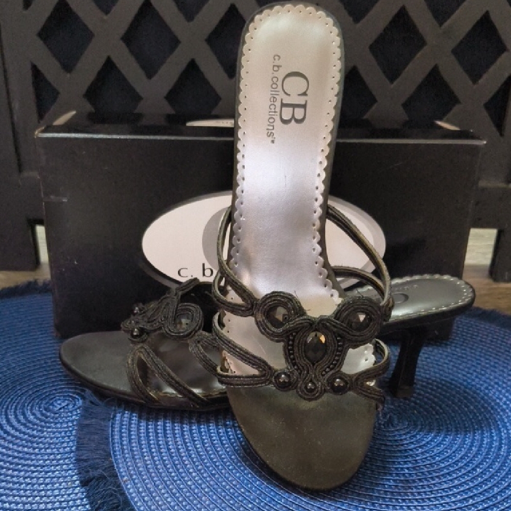 IC COLLECTION Black Women's Heels